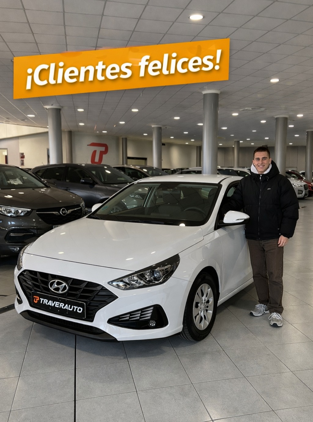 Entrega de coche a cliente en Traverauto, Riba-roja de Turia (Valencia) — Enero 2026
