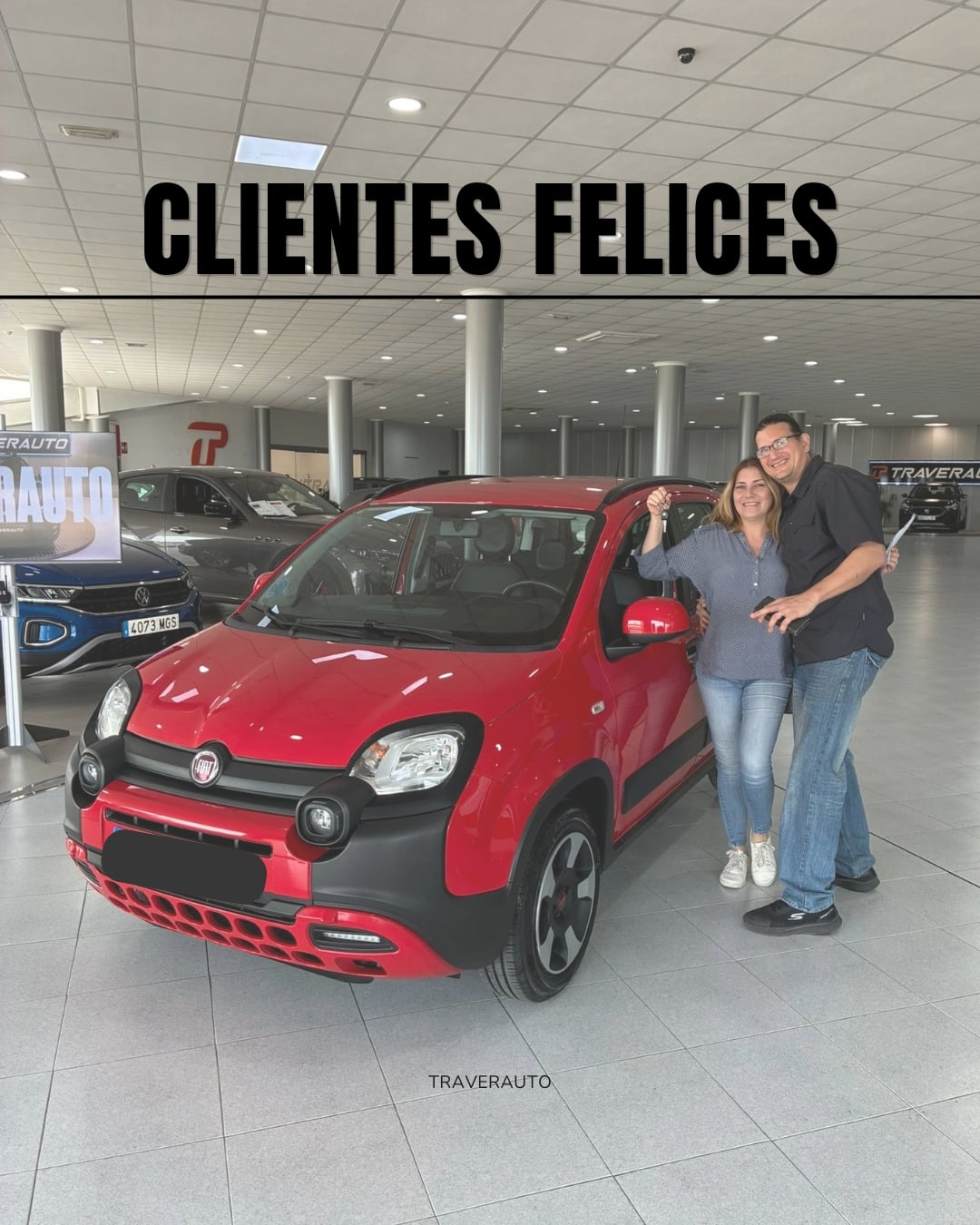 Entrega de coche a cliente en Traverauto, Riba-roja de Turia (Valencia) — Abril 2026
