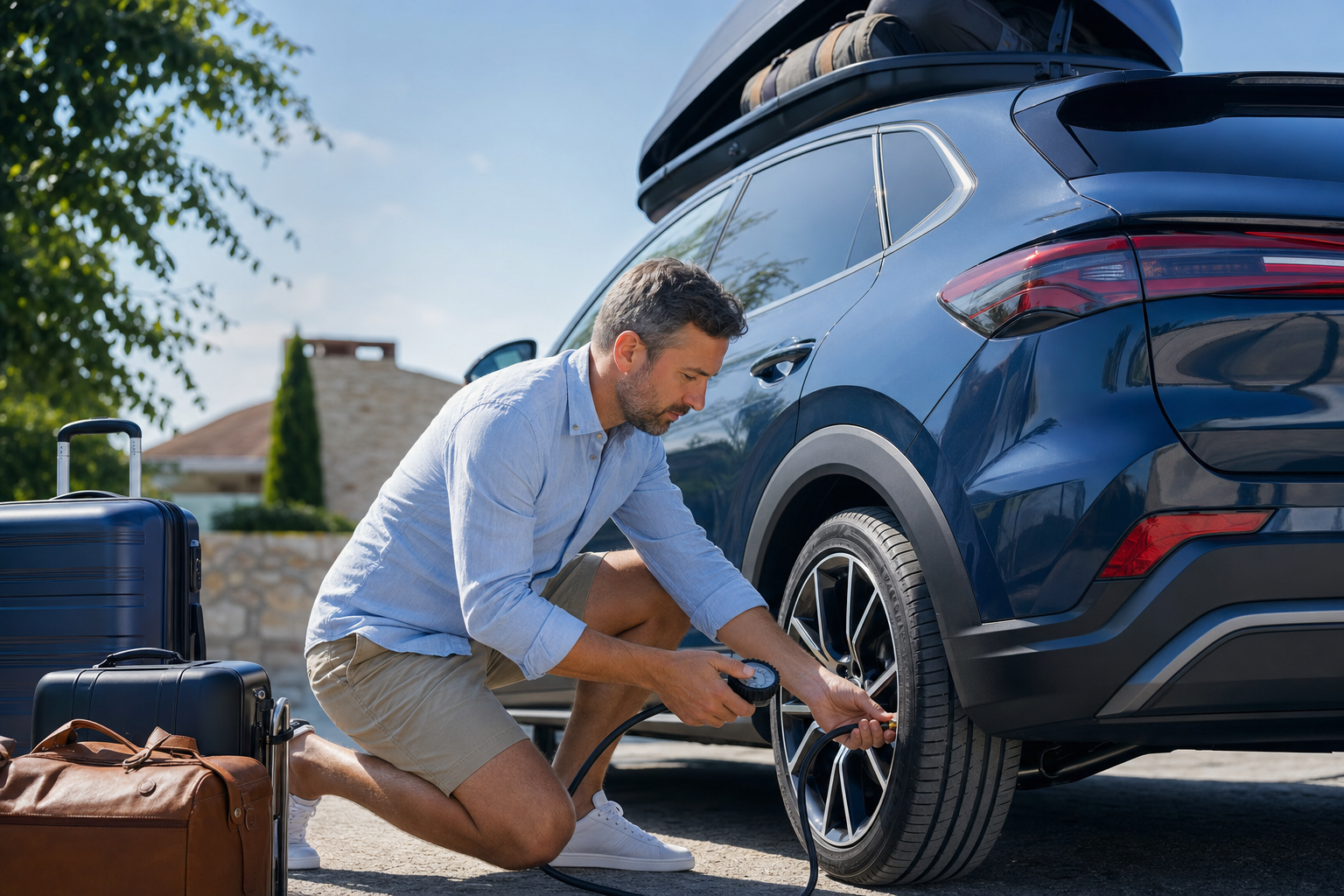 revision del coche antes de las vacaciones